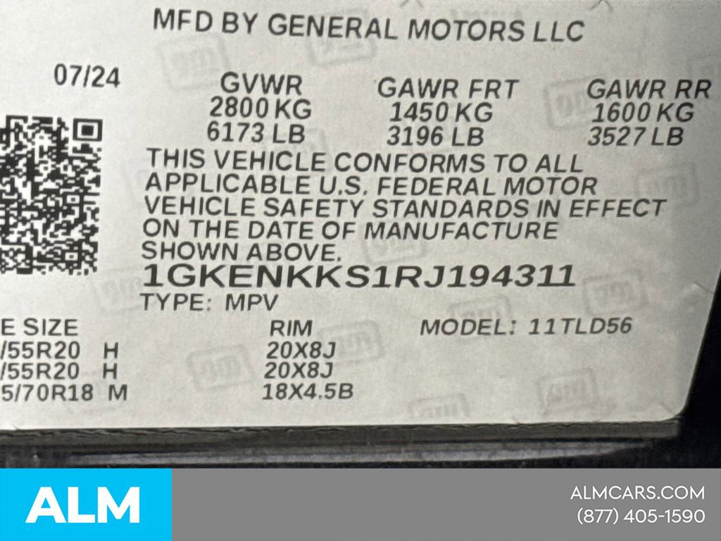 Used 2024 GMC Acadia Elevation image 38