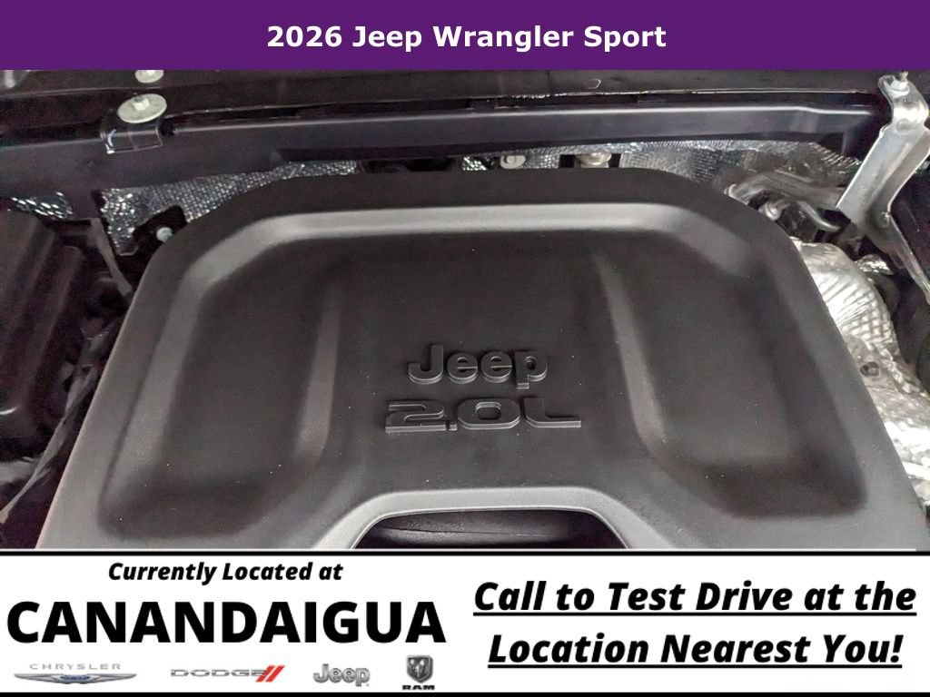 New 2026 Jeep Wrangler Unlimited Sport AWD/4WD image 25