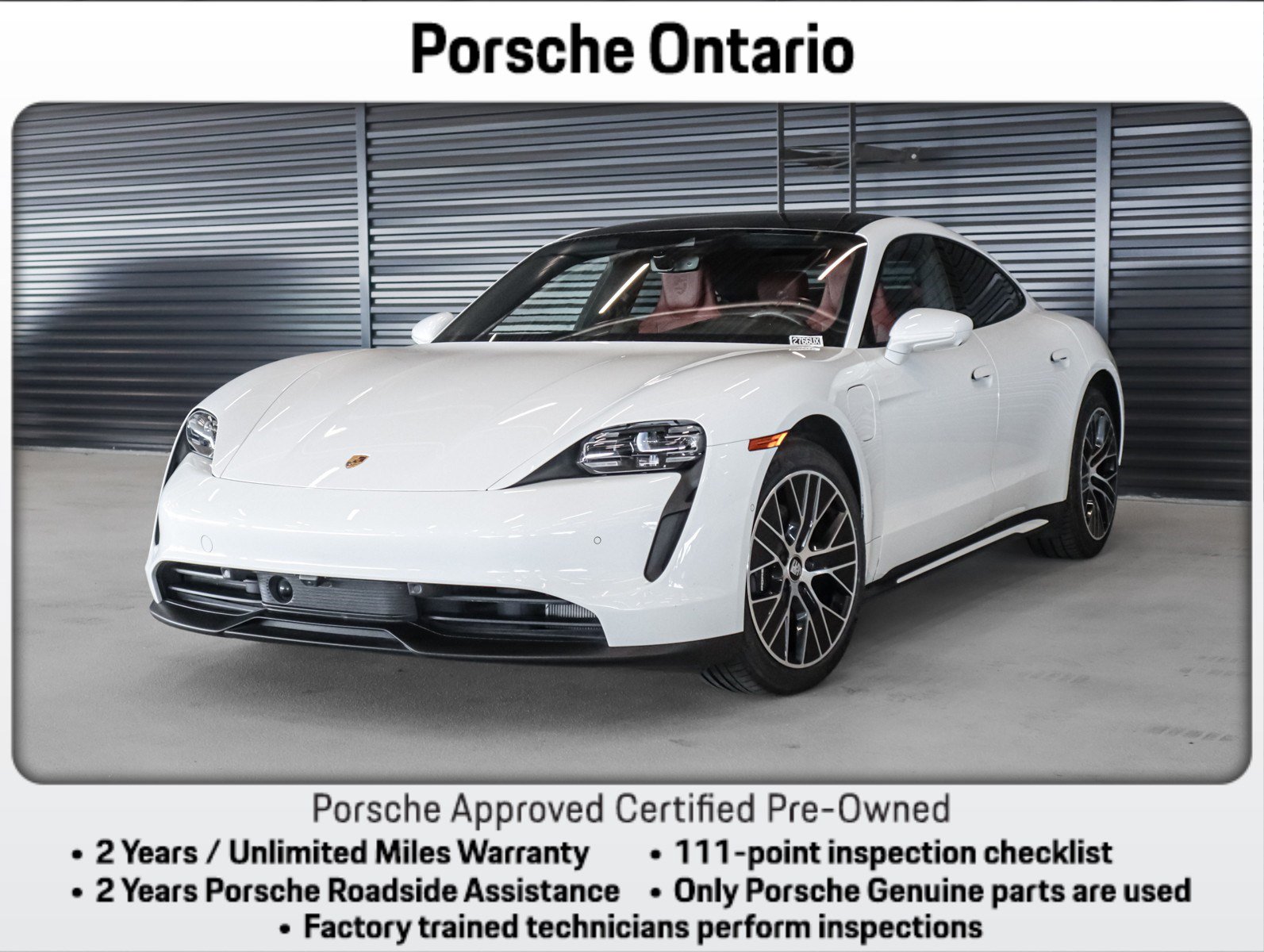Certified 2023 Porsche Taycan RWD image 1