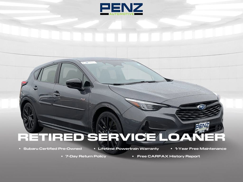Certified 2025 Subaru Impreza RS w/ Popular Package #3 image 1
