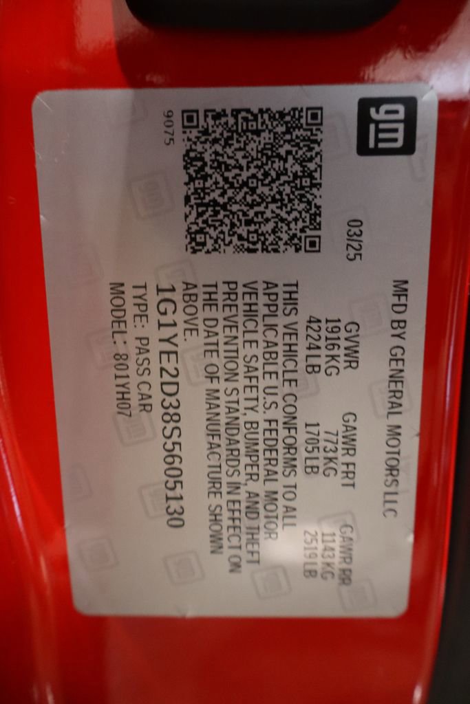 Used 2025 Chevrolet Corvette Z06 w/ Battery Protection Package image 41
