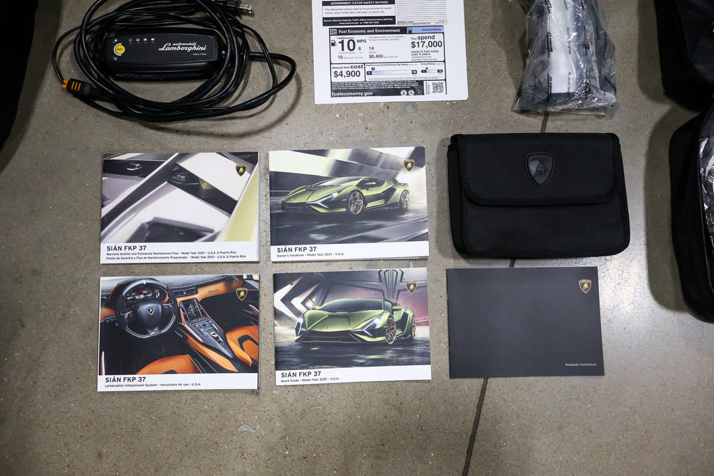 Used 2021 Lamborghini Sian Coupe AWD/4WD image 48