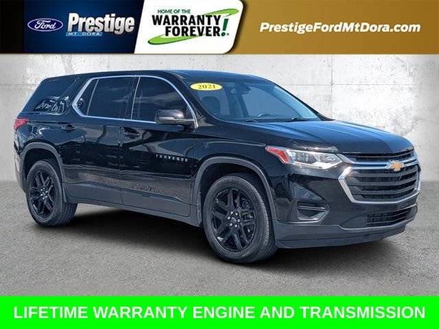 Used 2021 Chevrolet Traverse LS FWD image 1