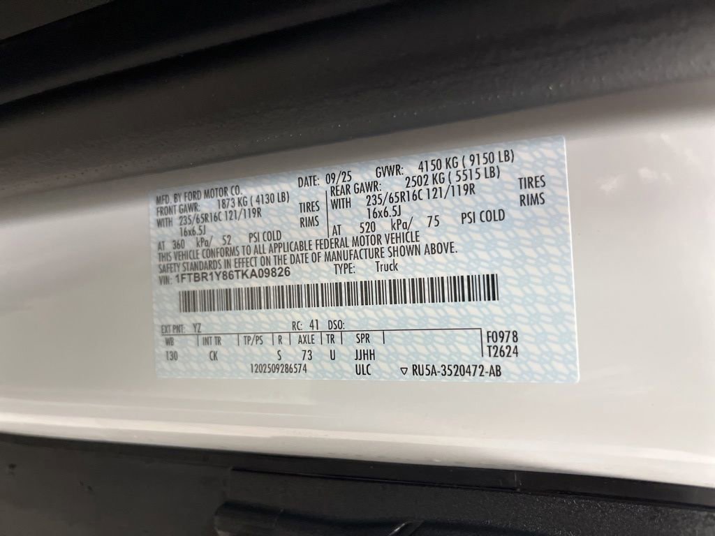 New 2026 Ford Transit 250 Low Roof RWD image 36