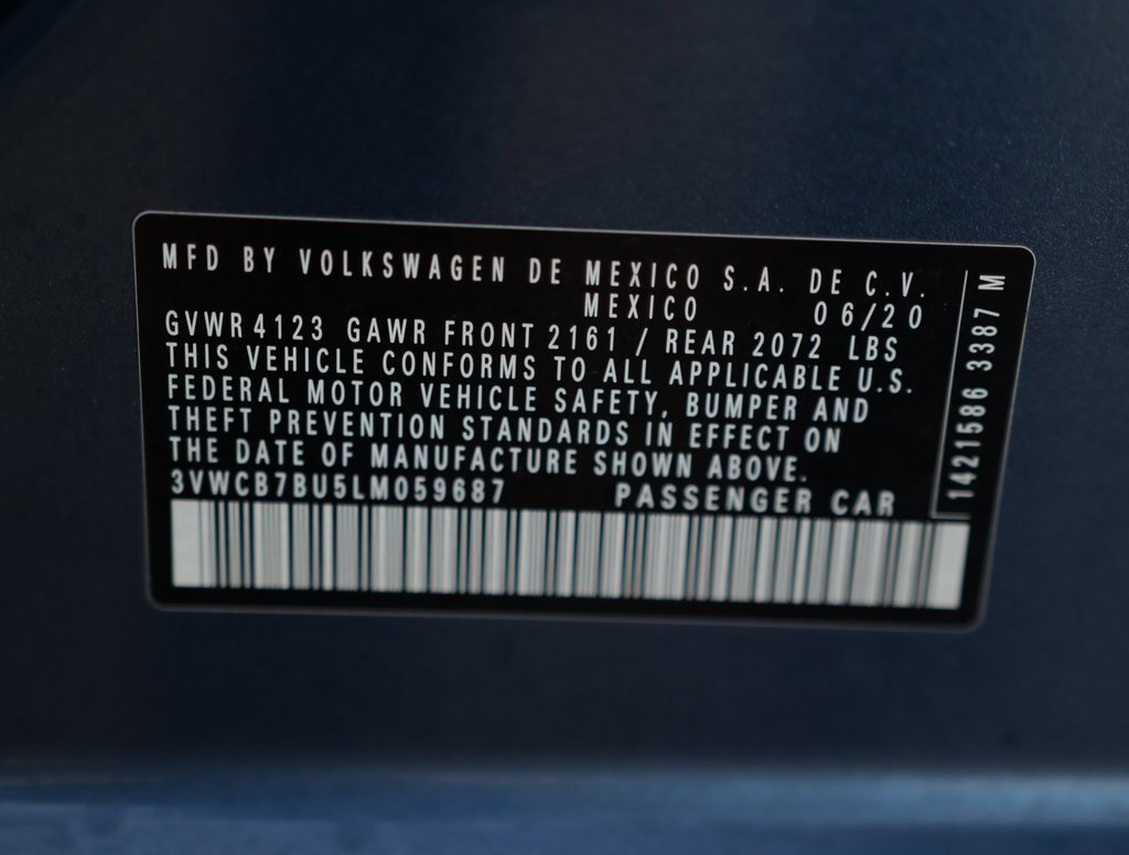 Used 2020 Volkswagen Jetta S w/ Driver Assistance Package image 30