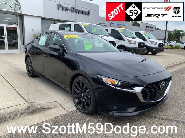 Used 2024 MAZDA MAZDA3 s FWD image 1