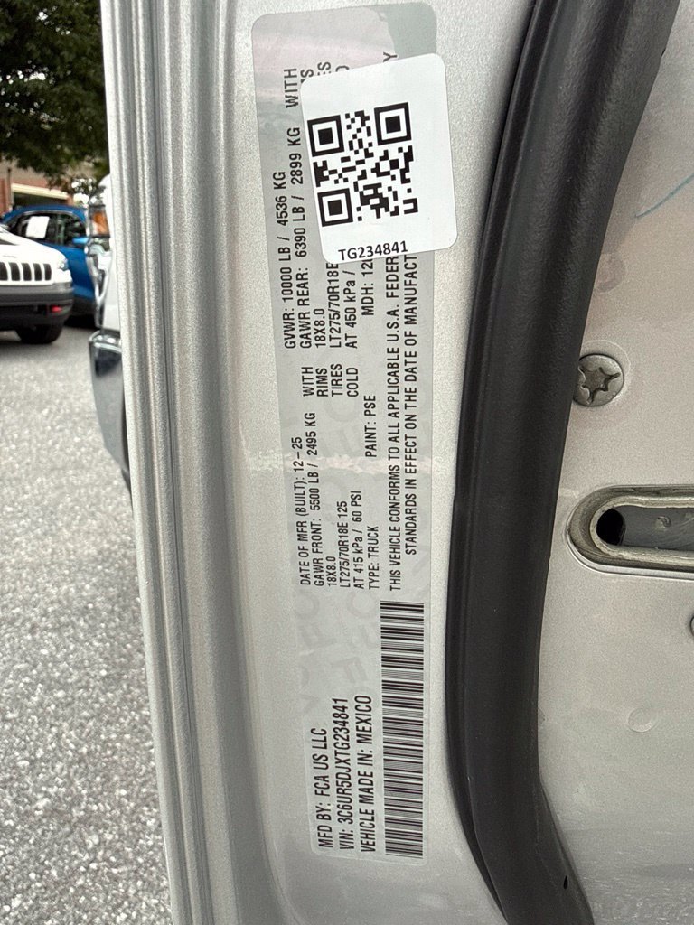 Certified 2026 RAM 2500 Big Horn AWD/4WD image 13