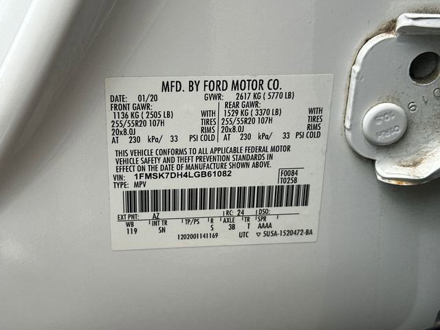 Used 2020 Ford Explorer XLT w/ Equipment Group 202A RWD image 30