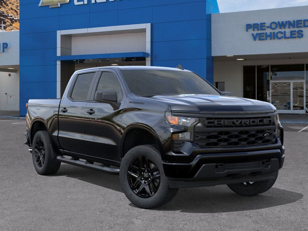 New 2026 Chevrolet Silverado 1500 Custom w/ Turbomax Blackout Package image 7