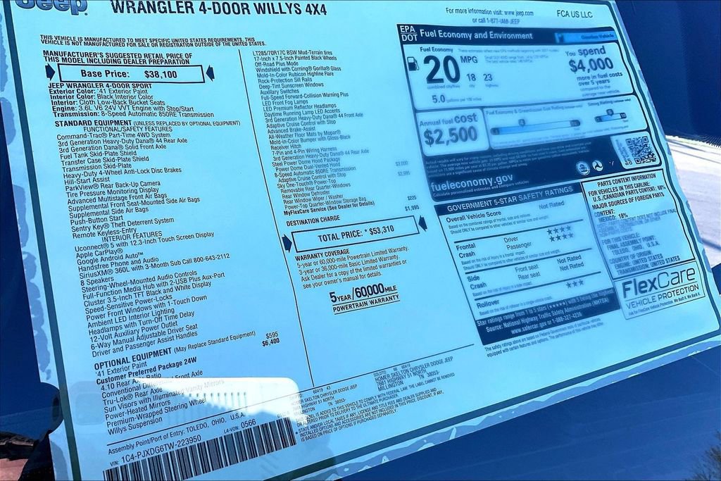 New 2026 Jeep Wrangler Willys image 14