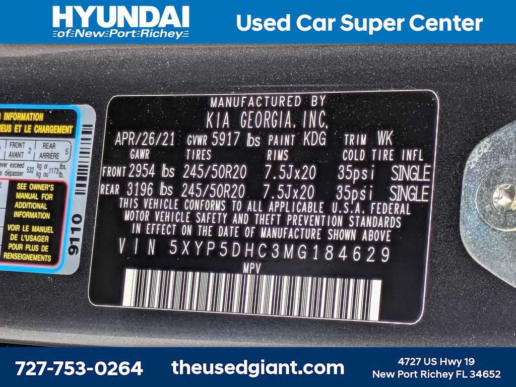 Used 2021 Kia Telluride SX w/ SX Prestige Package AWD/4WD image 52