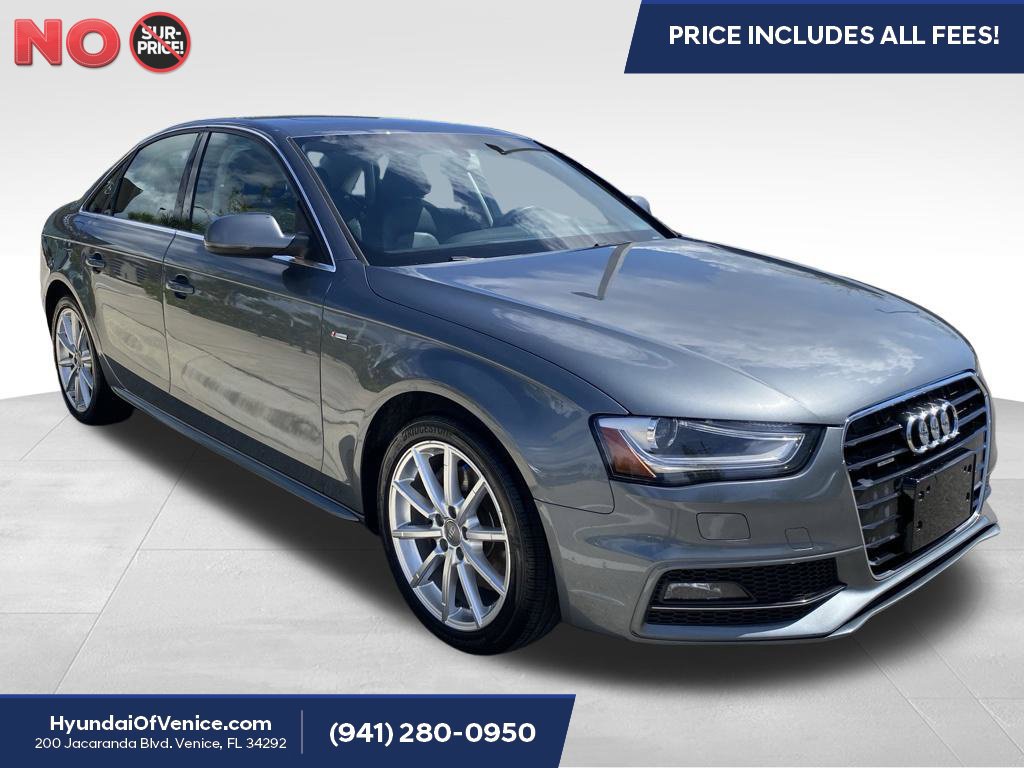 Used 2014 Audi A4 2.0T Premium Plus w/ Premium Plus Package AWD/4WD image 1