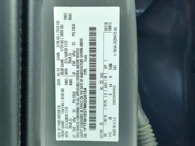 Certified 2021 Ford F150 XL w/ STX Appearance Package image 23