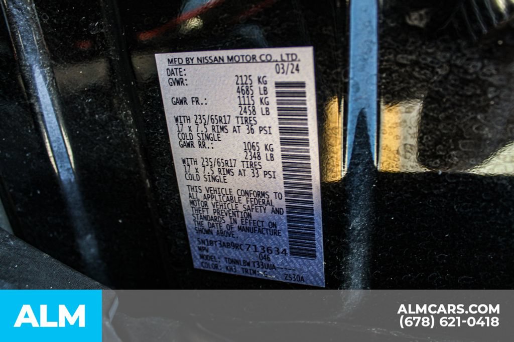 Used 2024 Nissan Rogue S AWD/4WD image 39