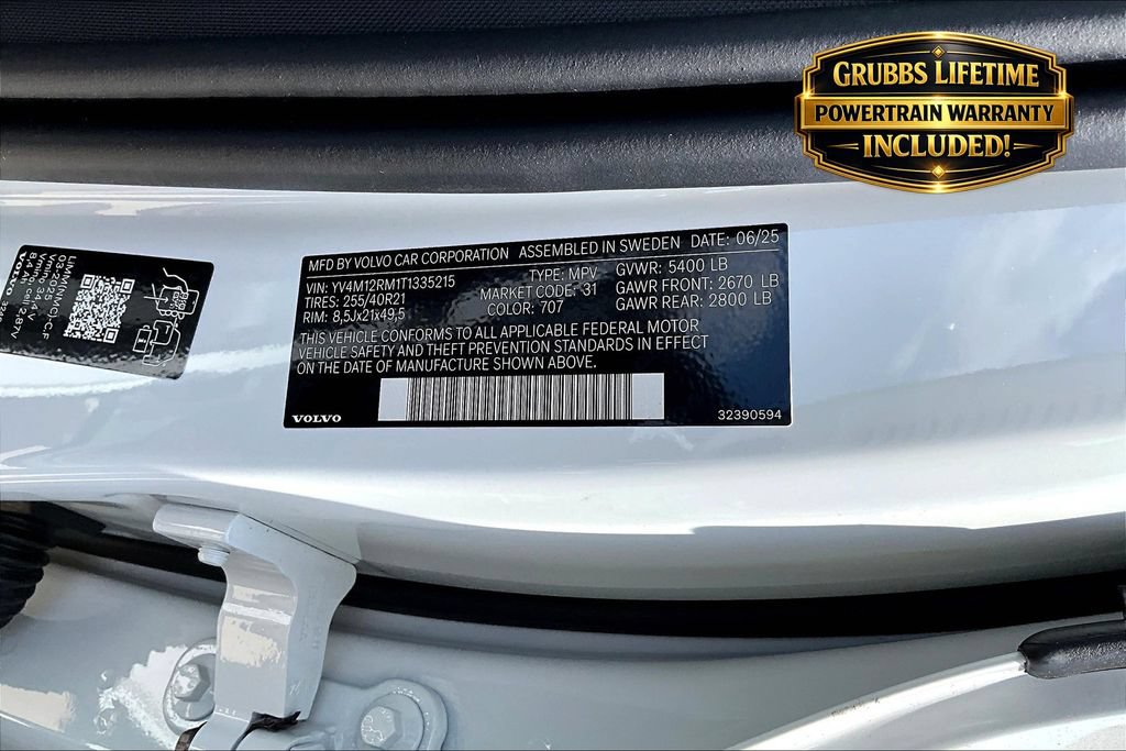 Certified 2026 Volvo XC60 B5 Ultra w/ Protection Package Premier AWD/4WD image 22