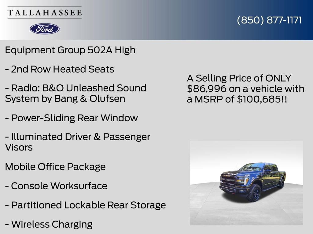 New 2025 Ford F150 Lariat w/ Equipment Group 502A High image 46