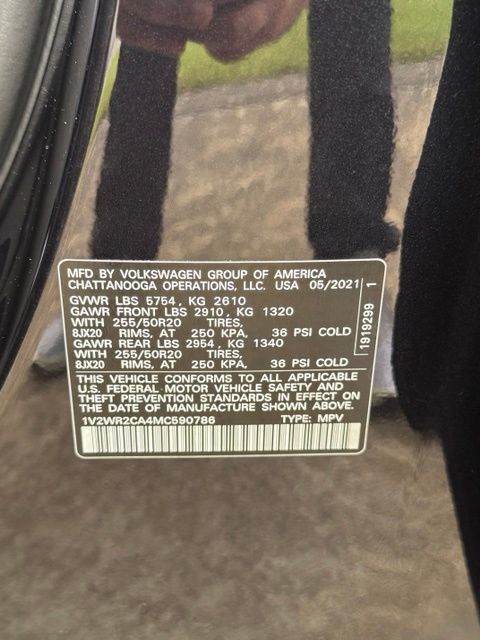 Used 2021 Volkswagen Atlas SE FWD image 32