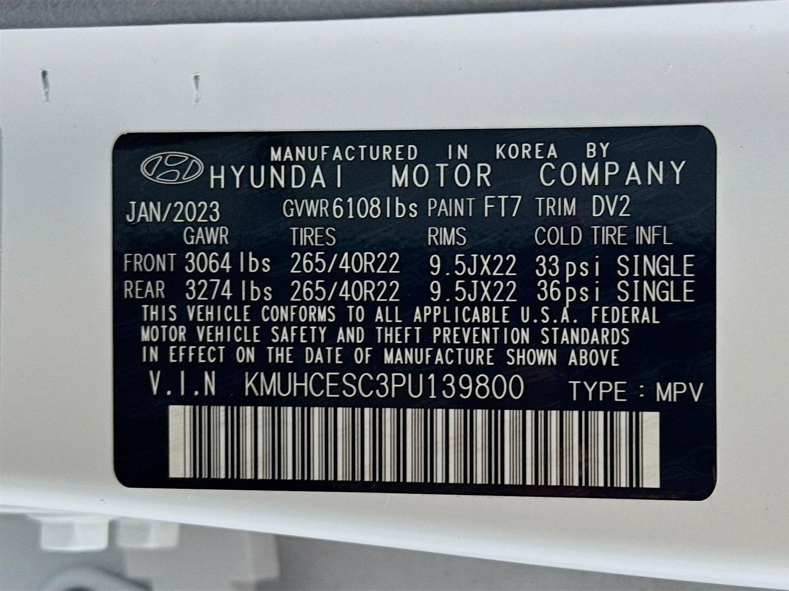 Certified 2023 Genesis GV80 3.5T w/ Prestige Matte Package image 34