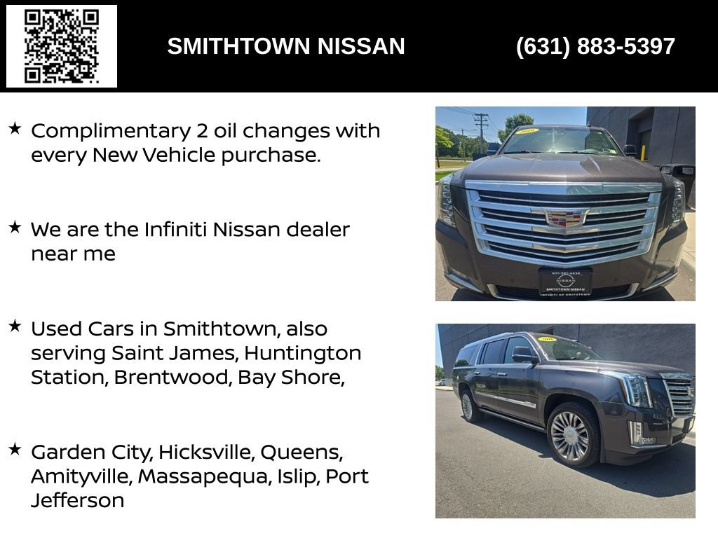 Used 2016 Cadillac Escalade ESV Platinum AWD/4WD image 3