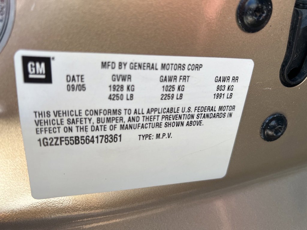 Used 2006 Pontiac G6 Sedan image 9