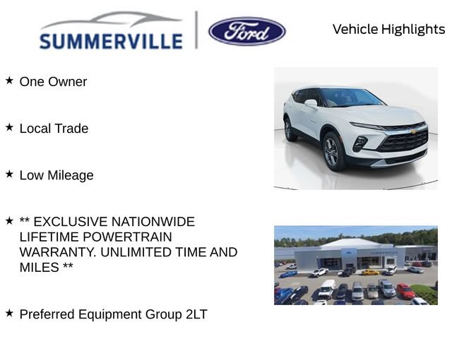 Used 2023 Chevrolet Blazer LT FWD image 2