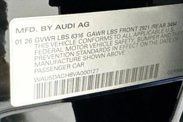 New 2027 Audi A6 e-tron Premium Plus AWD/4WD image 28