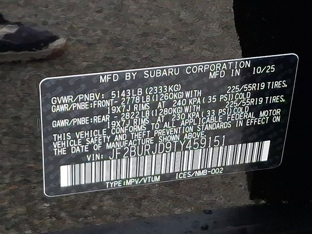 New 2026 Subaru Outback Touring XT image 24