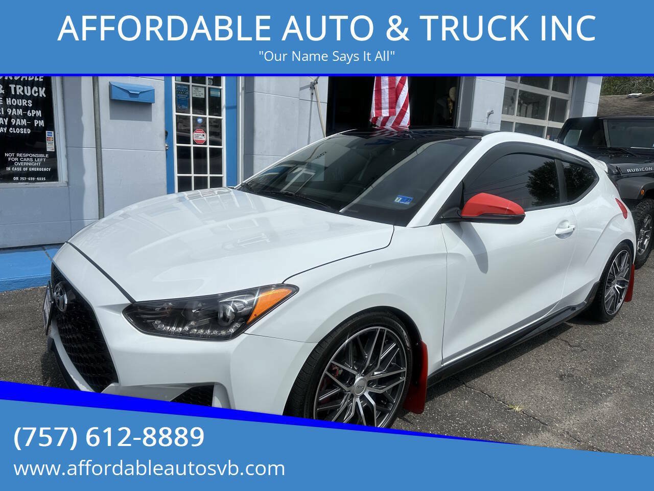 Used 2020 Hyundai Veloster Turbo FWD image 1