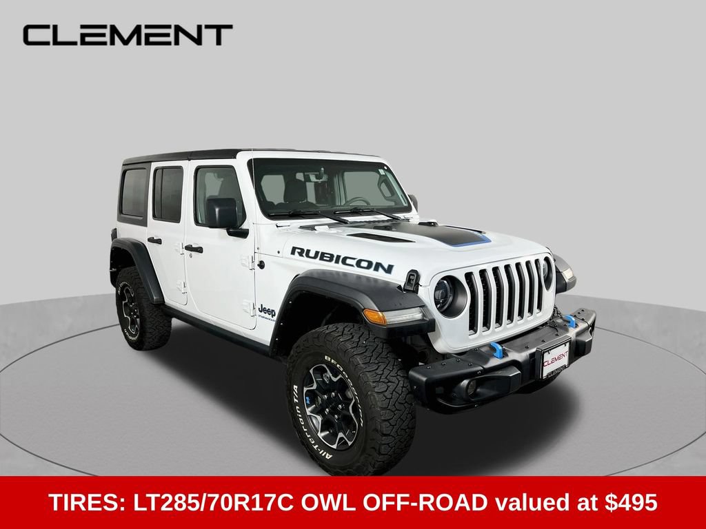 Used 2023 Jeep Wrangler Unlimited Rubicon 4xe w/ Steel Bumper Group AWD/4WD image 7