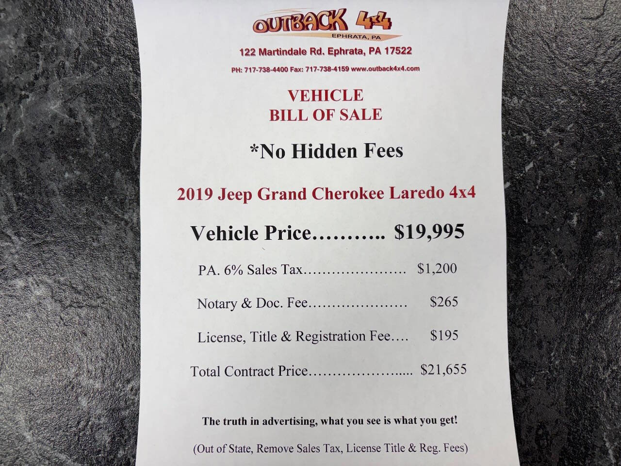 Used 2019 Jeep Grand Cherokee Laredo image 2