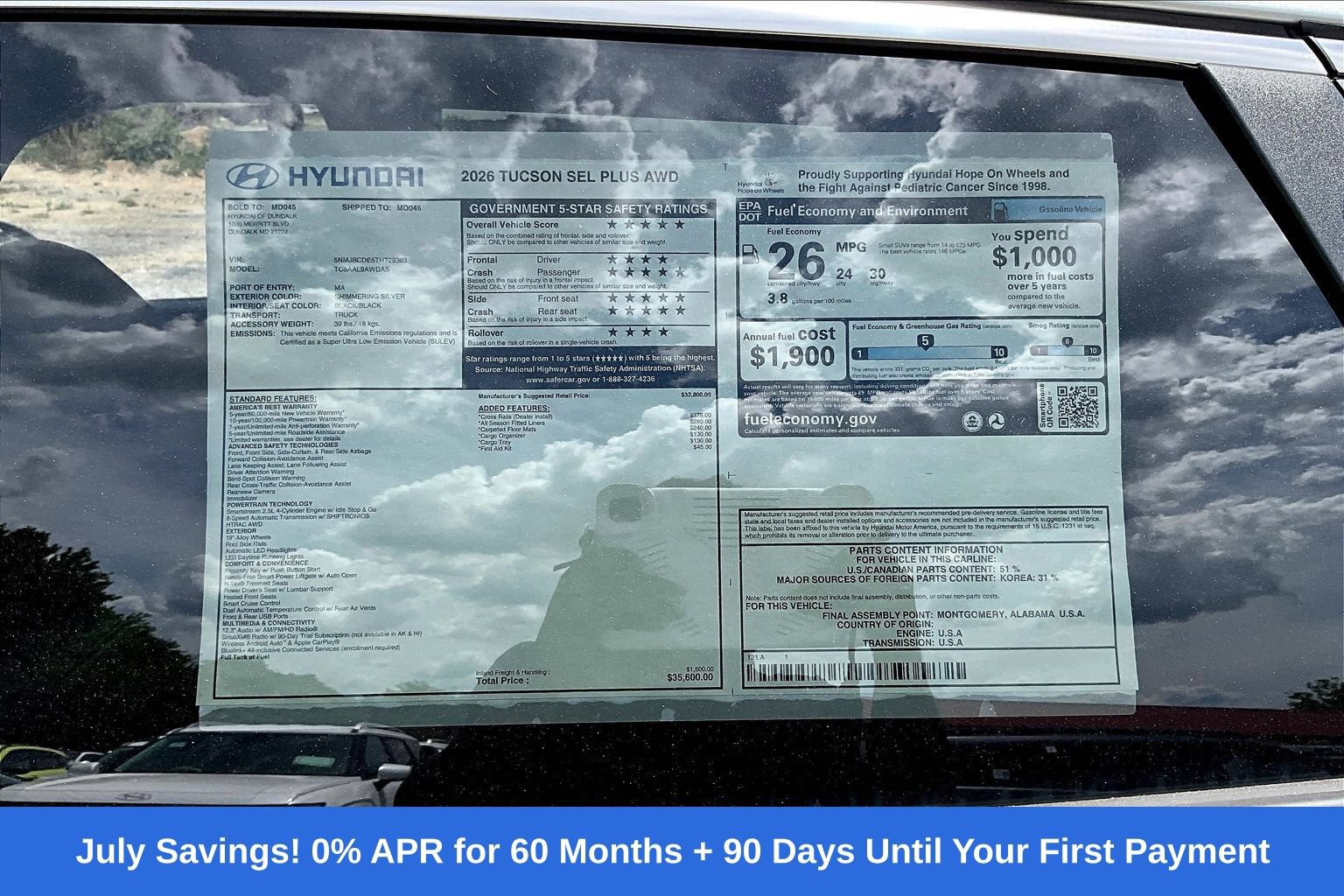 New 2026 Hyundai Tucson SEL Plus AWD/4WD image 18