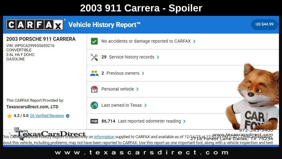 Used 2003 Porsche 911 Carrera image 9