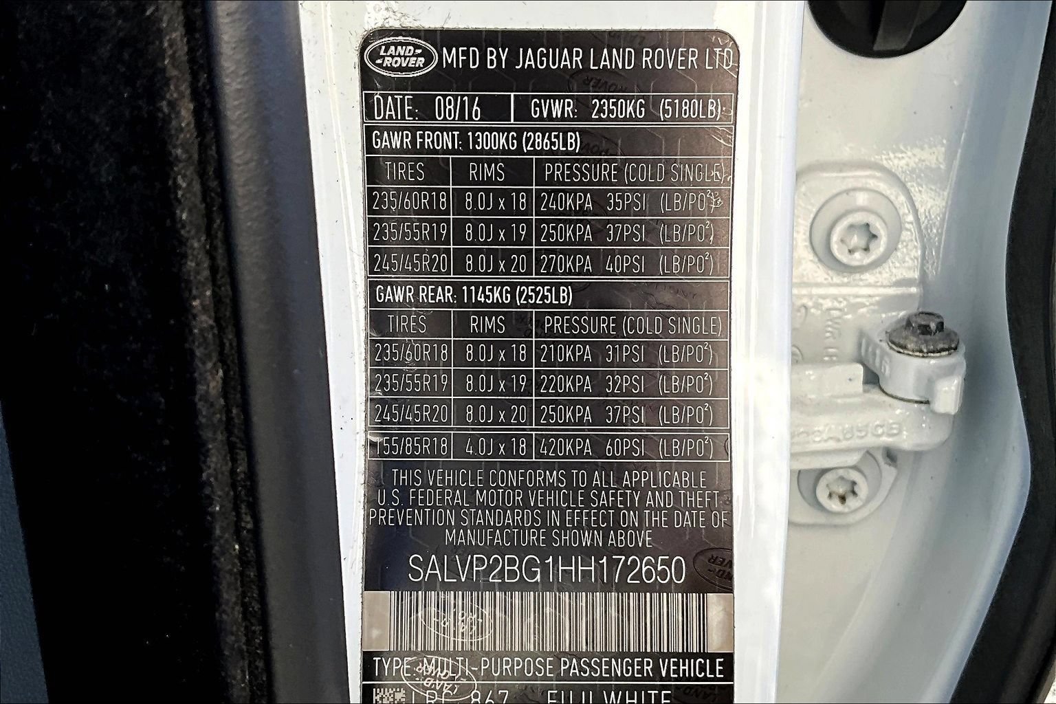 Used 2017 Land Rover Range Rover Evoque SE AWD/4WD image 20