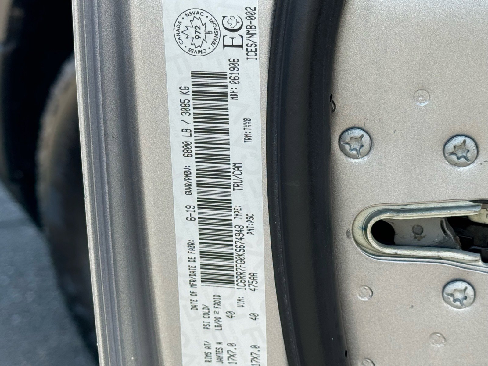 Used 2019 RAM 1500 ST image 31