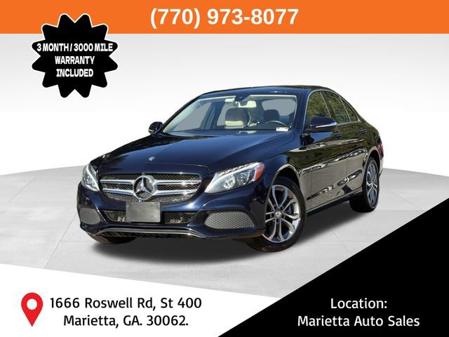 Used 2015 Mercedes-Benz C 300 4MATIC Sedan