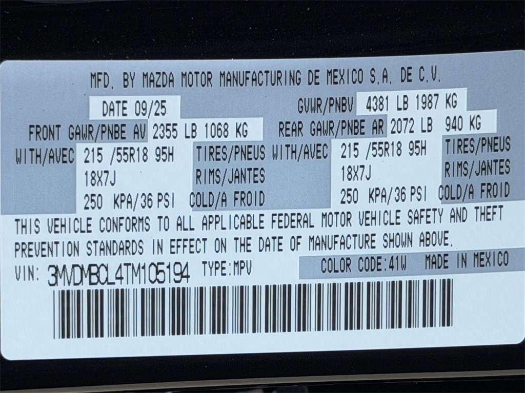 New 2026 MAZDA CX-30 AWD 2.5 S image 26