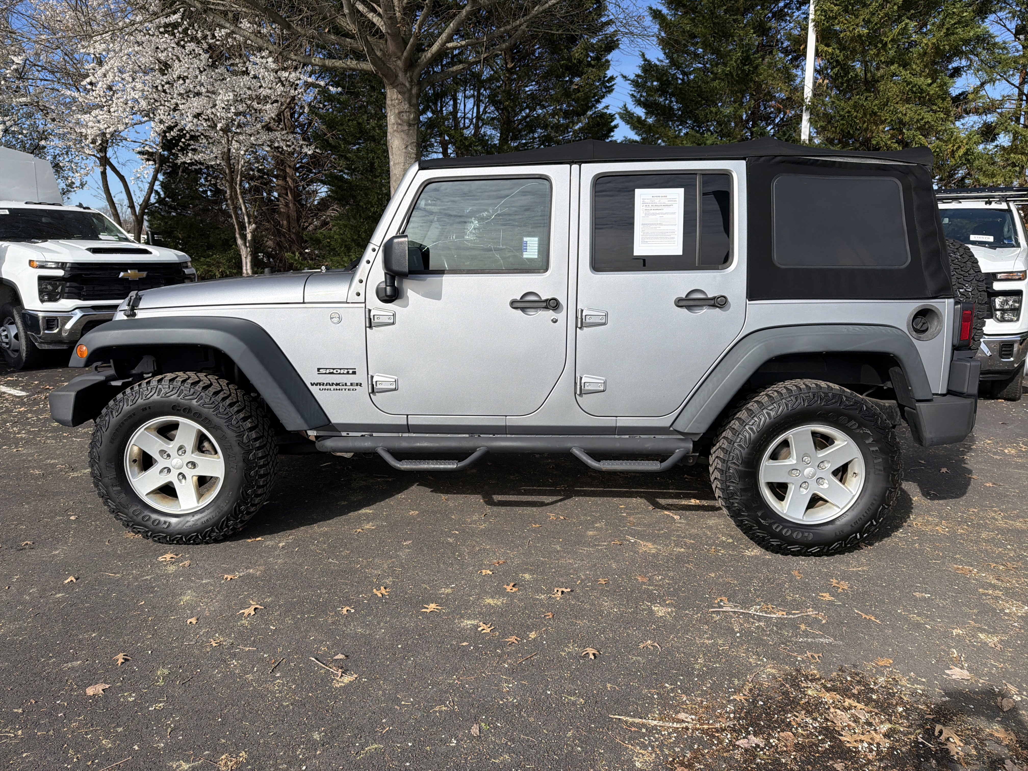 Used 2015 Jeep Wrangler Unlimited Sport w/ Quick Order Package 24S image 7