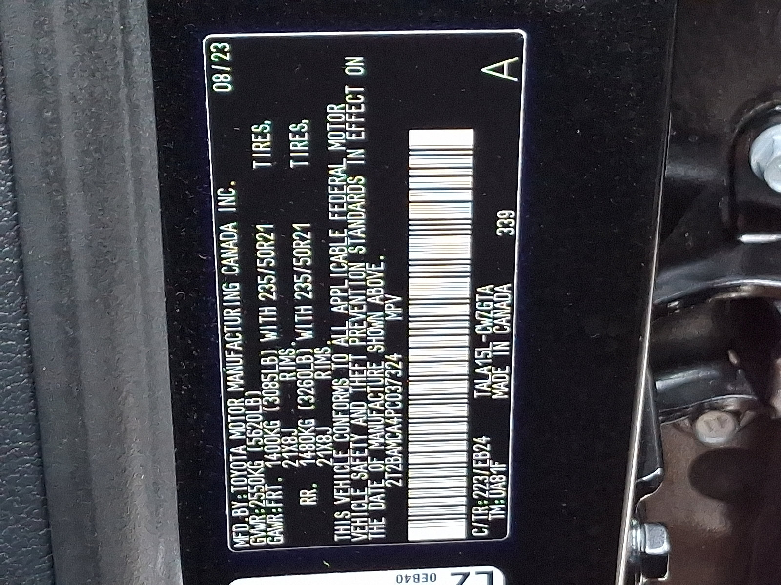 Certified 2023 Lexus RX 350 F Sport w/ Accessory Package AWD/4WD image 29