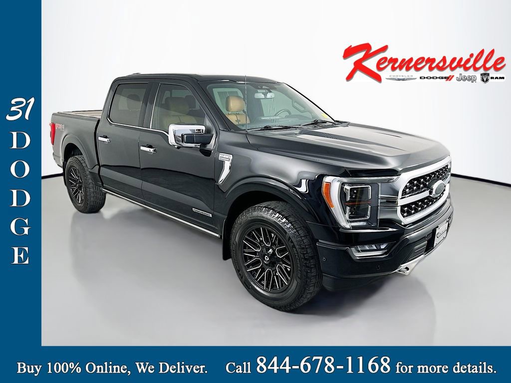 Used 2021 Ford F150 Platinum w/ Equipment Group 701A High AWD/4WD image 1
