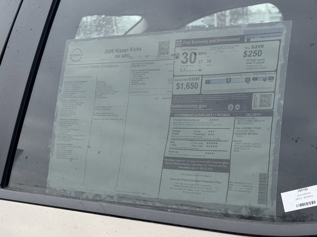 New 2026 Nissan Kicks SV w/ Cold Weather Package image 17