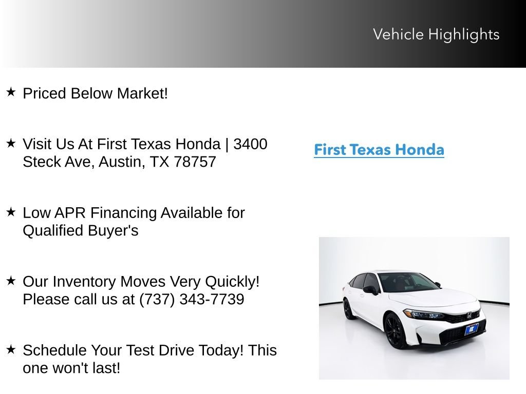 Used 2025 Honda Civic Si image 10