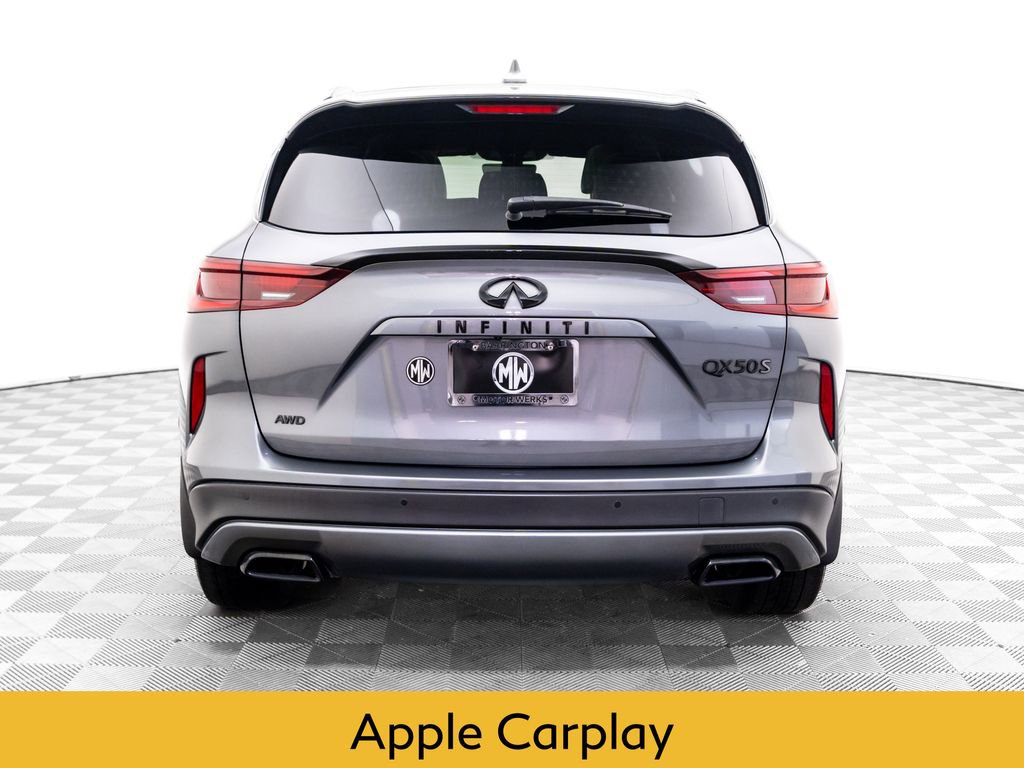 Used 2023 INFINITI QX50 Sport w/ Cargo Package video 4