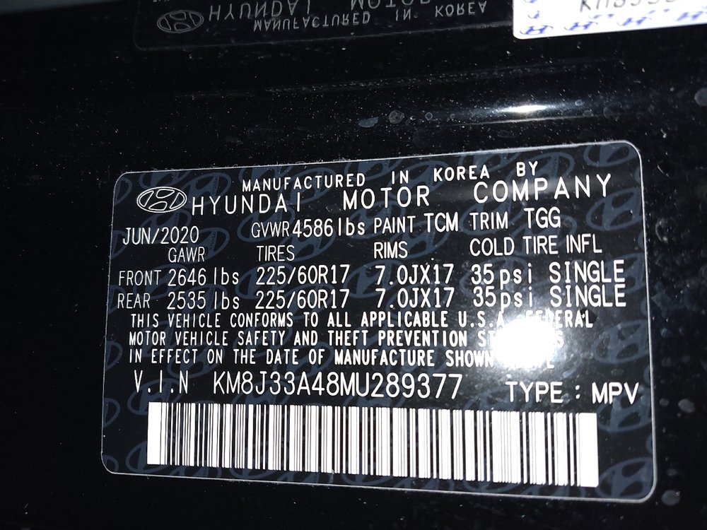 Used 2021 Hyundai Tucson Value w/ Cargo Package FWD image 33
