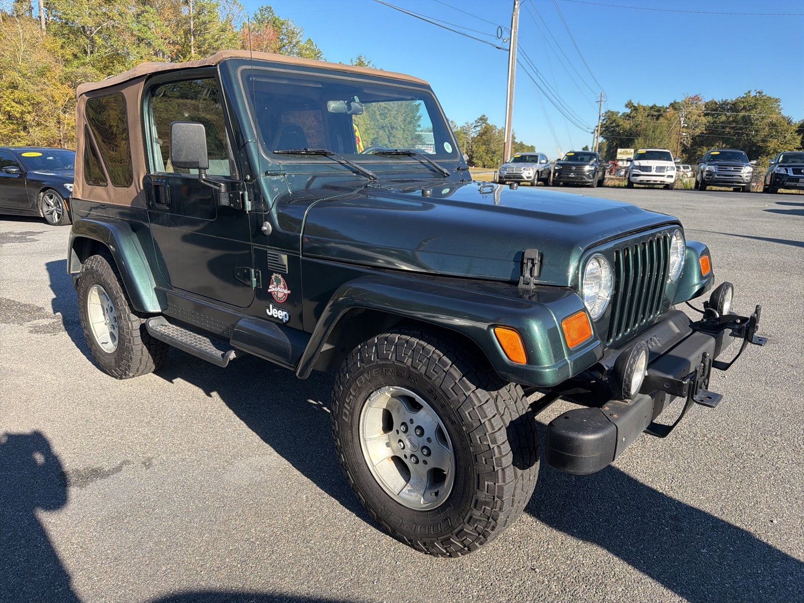 Used 2000 Jeep Wrangler Sahara image 3