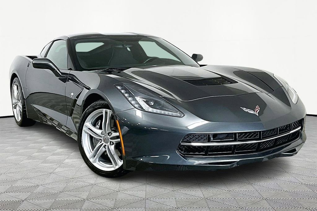 Used 2017 Chevrolet Corvette Stingray Coupe w/ 1LT image 1