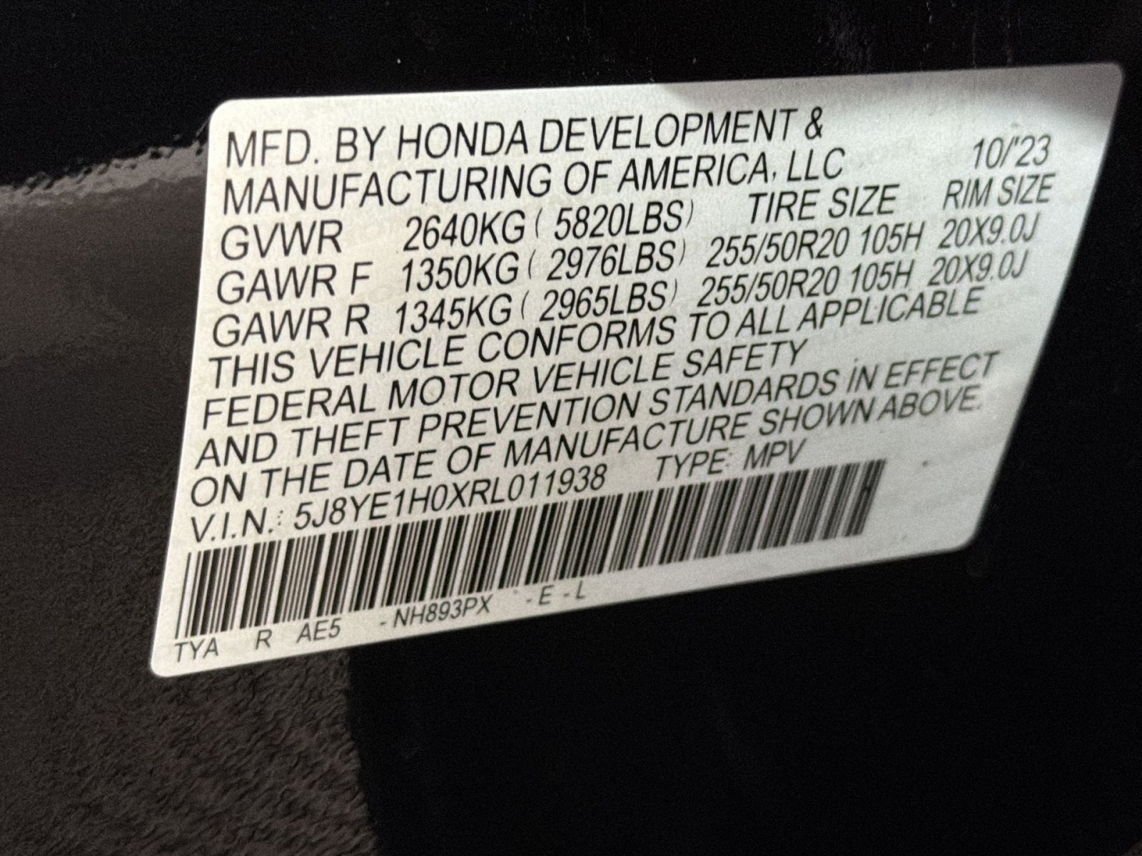 Used 2024 Acura MDX A-Spec AWD/4WD image 30