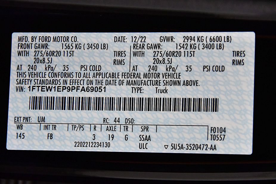 Used 2023 Ford F150 XLT w/ Equipment Group 302A High AWD/4WD image 17