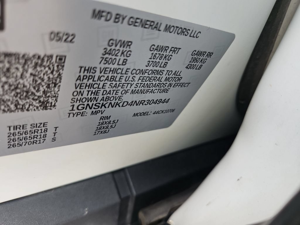 Certified 2022 Chevrolet Tahoe LT AWD/4WD image 14