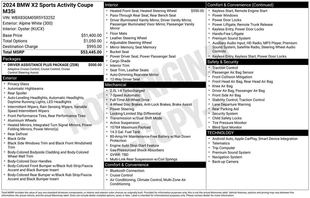 Used 2024 BMW X2 M35i image 38