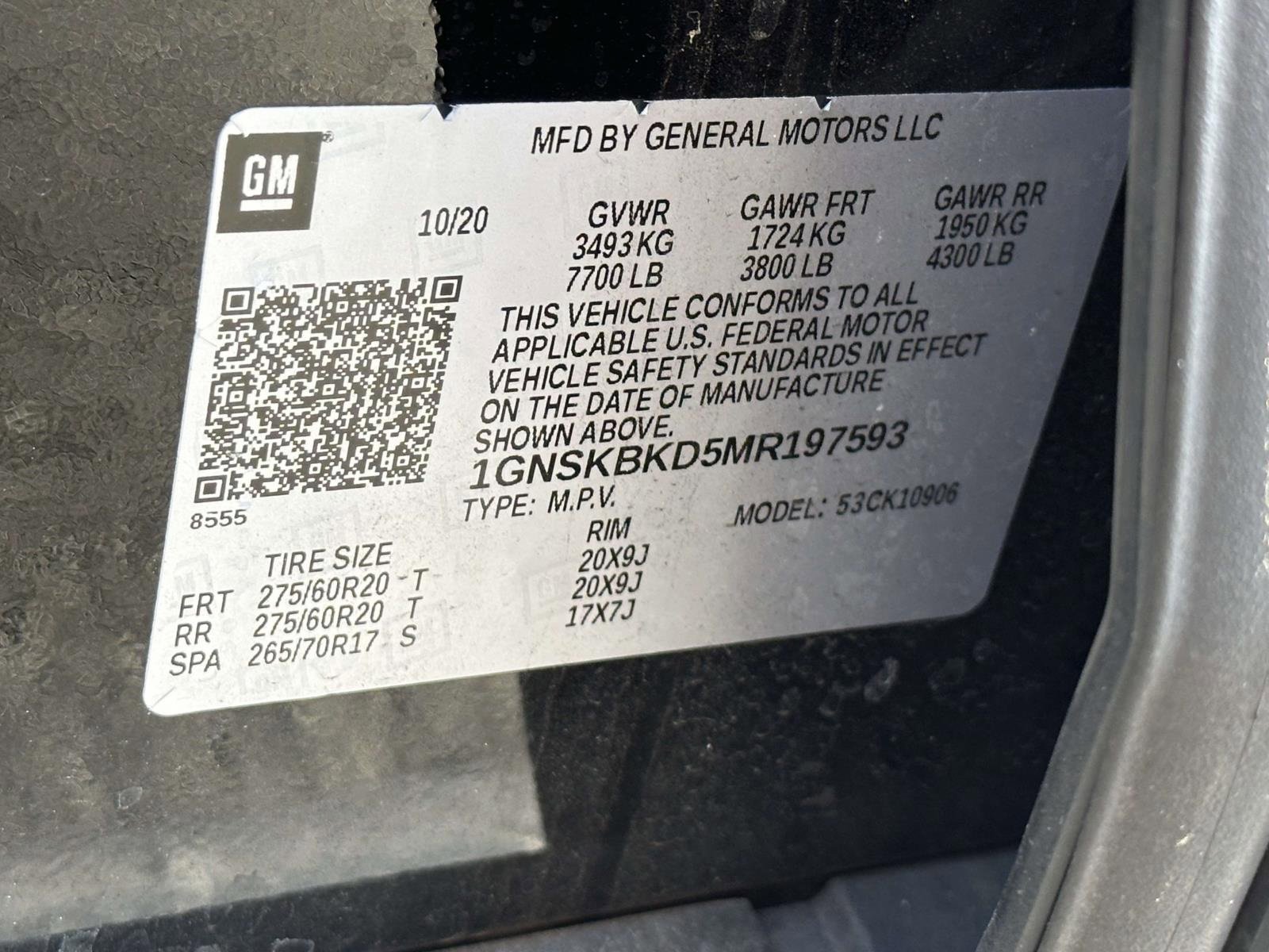 Used 2021 Chevrolet Suburban LS w/ Driver Alert Package image 28